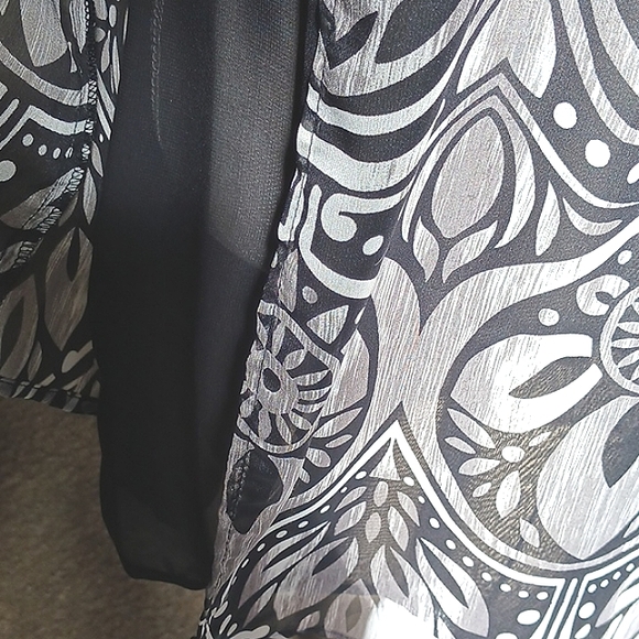 GLAM BLACK/GREY DRESS SIZE SMALL - Picture 10 of 12